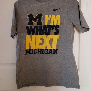 Michigan football tshirt